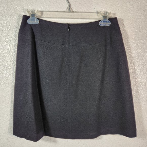 Compagnie Internationale Express Womens Black Jacket & Skirt Petite 7/8 WoolBlnd - Picture 10 of 15